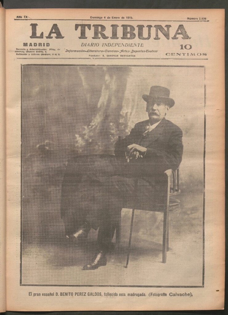 Miniatura de La Tribuna del 4 de enero de 1920