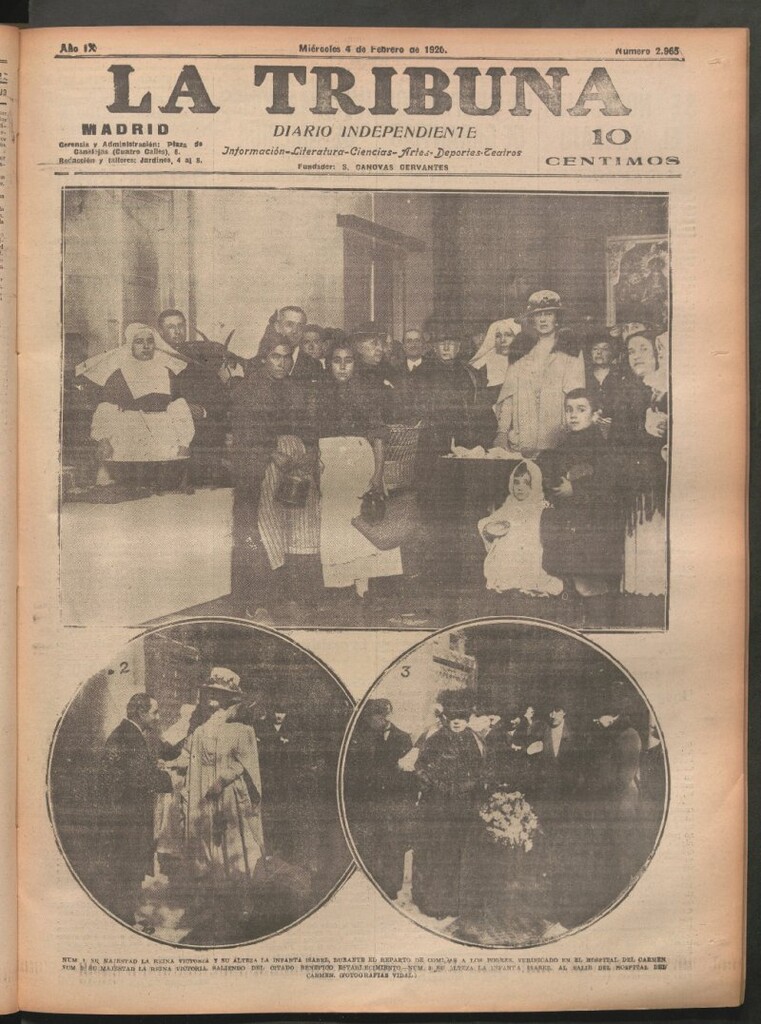 Miniatura de La Tribuna del 4 de febrero de 1920