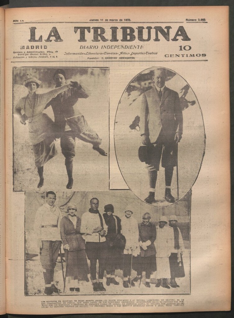 Miniatura de La Tribuna del 11 de marzo de 1920