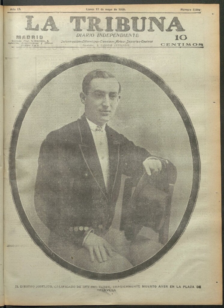 Miniatura de La Tribuna del 17 de mayo de 1920