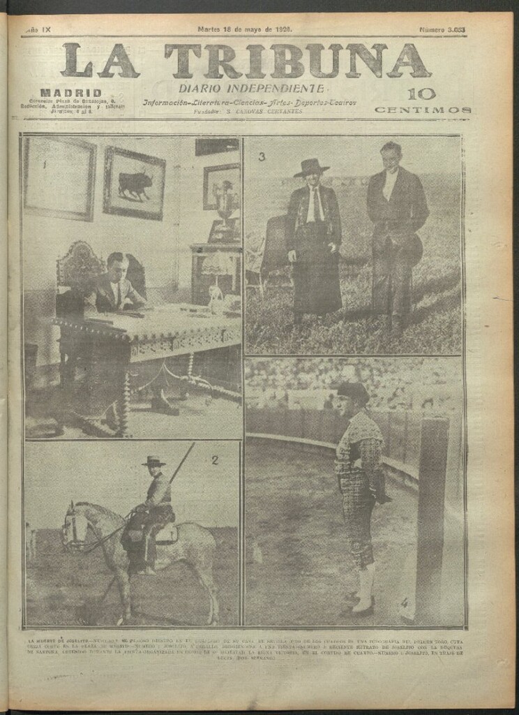 Miniatura de La Tribuna del 18 de mayo de 1920