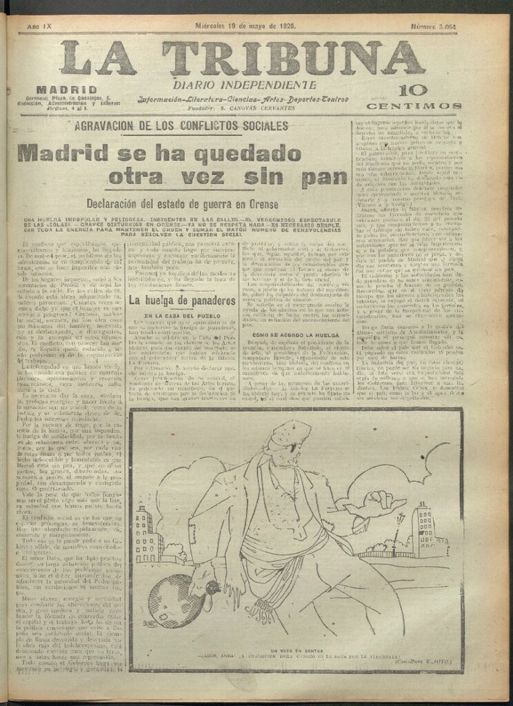Miniatura de La Tribuna del 19 de mayo de 1920