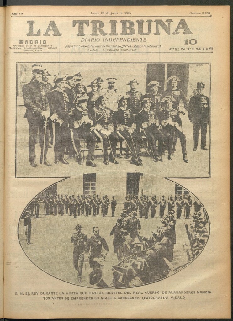 Miniatura de La Tribuna del 28 de junio de 1920