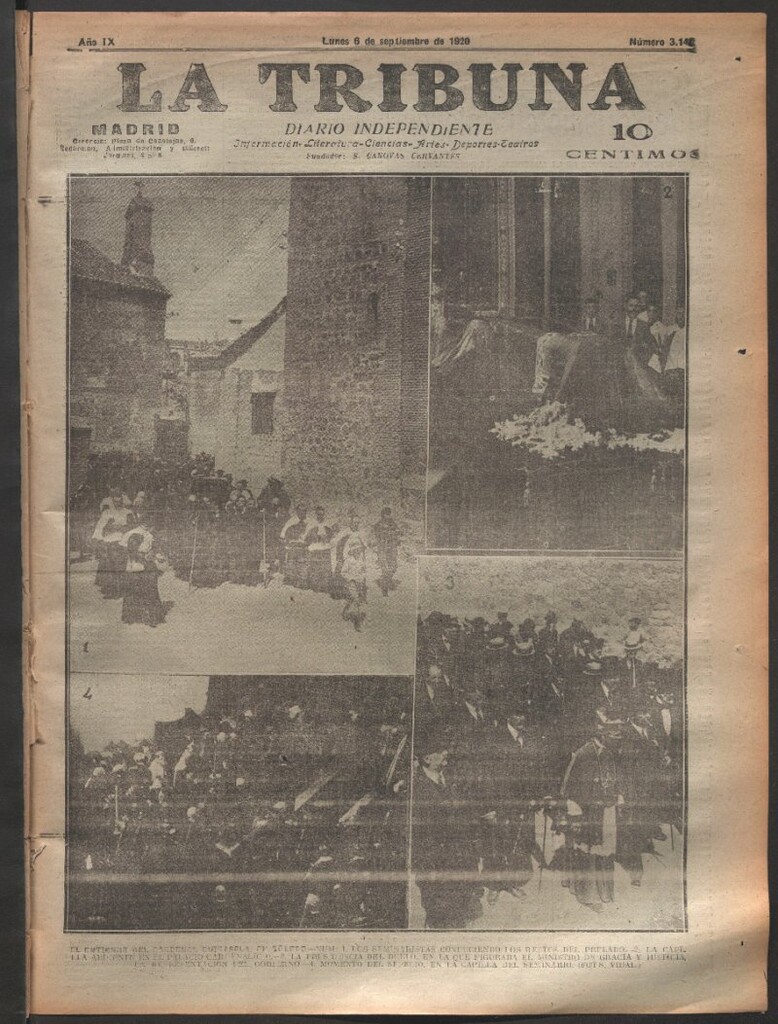Miniatura de La Tribuna del 6 de septiembre de 1920
