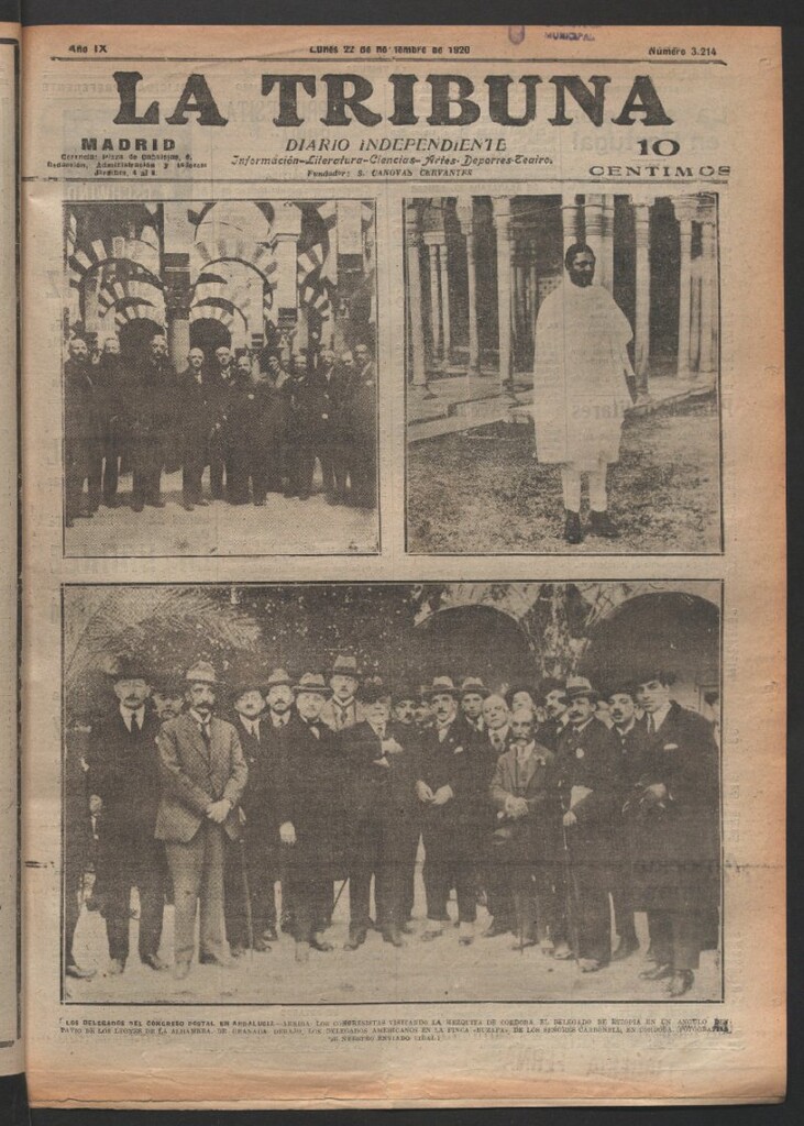Miniatura de La Tribuna del 22 de noviembre de 1920