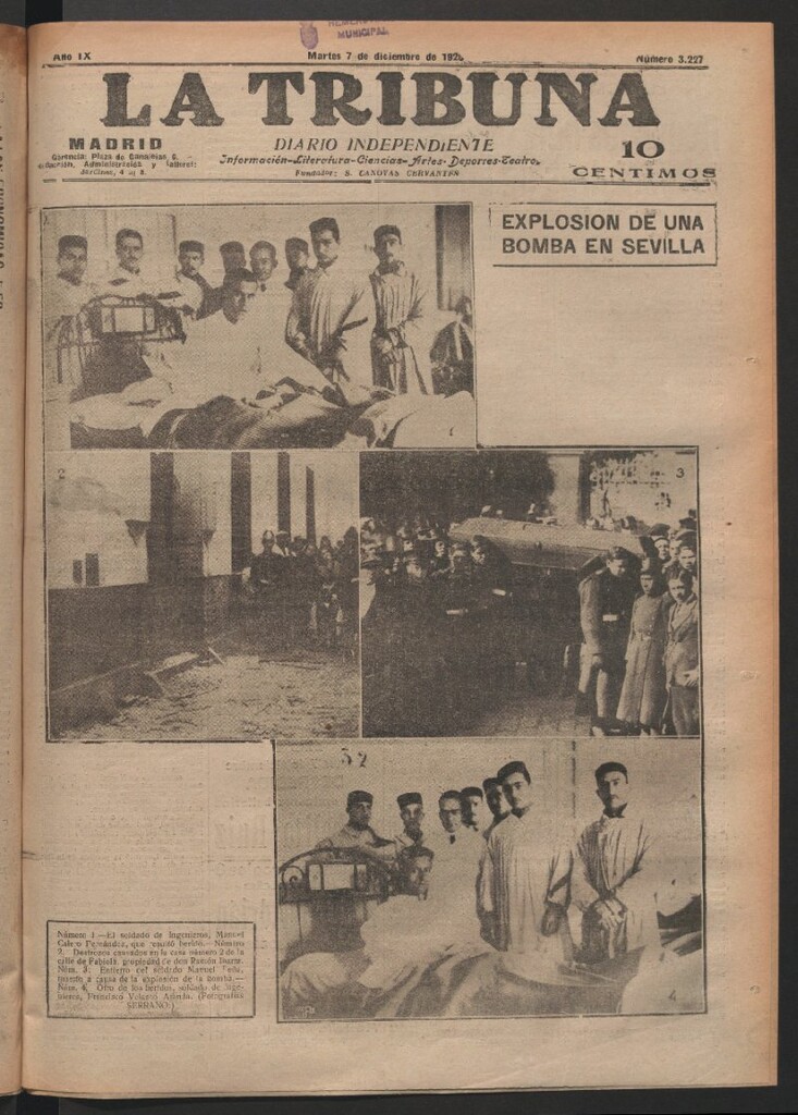 Miniatura de La Tribuna del 7 de diciembre de 1920