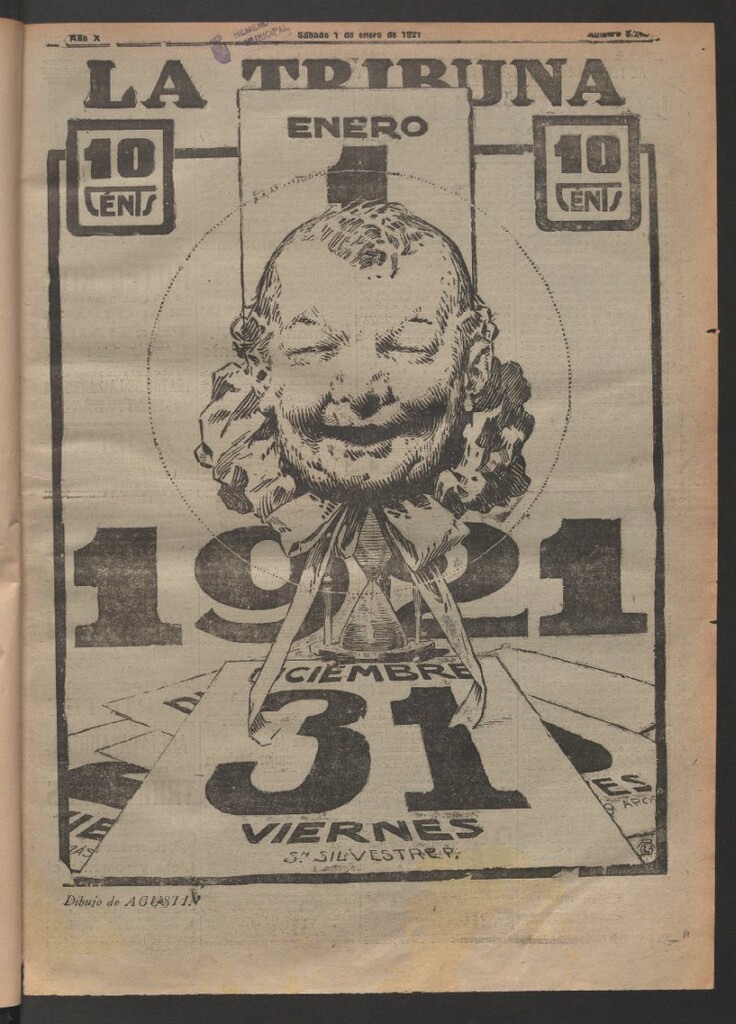 Miniatura de La Tribuna del 1 de enero de 1921