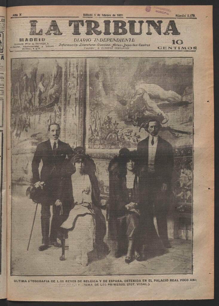 Miniatura de La Tribuna del 5 de febrero de 1921