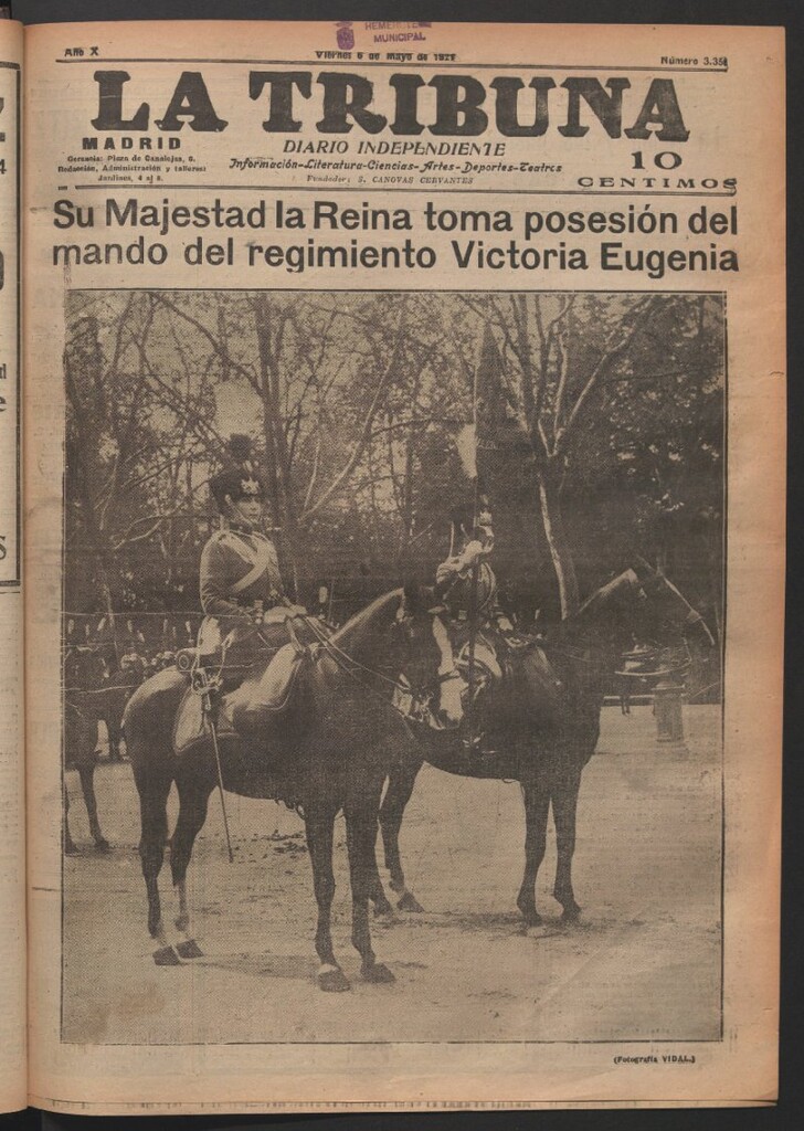 Miniatura de La Tribuna del 6 de mayo de 1921