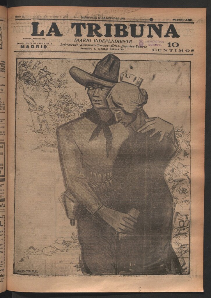 Miniatura de La Tribuna del 12 de octubre de 1921