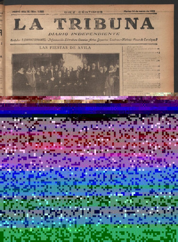 Miniatura de La Tribuna del 14 de marzo de 1922