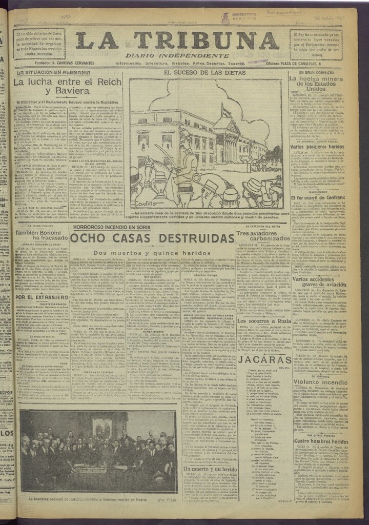 Miniatura de La Tribuna del 26 de julio de 1922