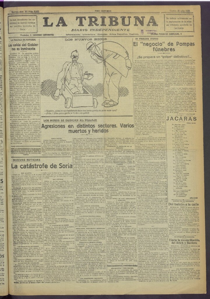 Miniatura de La Tribuna del 28 de julio de 1922