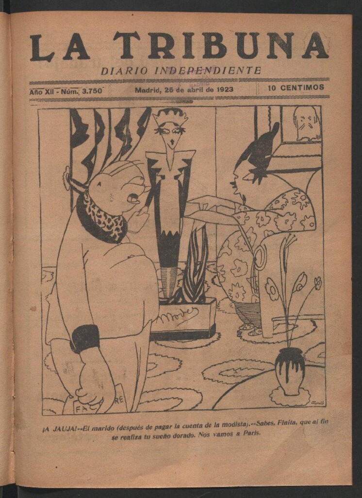 Miniatura de La Tribuna del 25 de abril de 1923