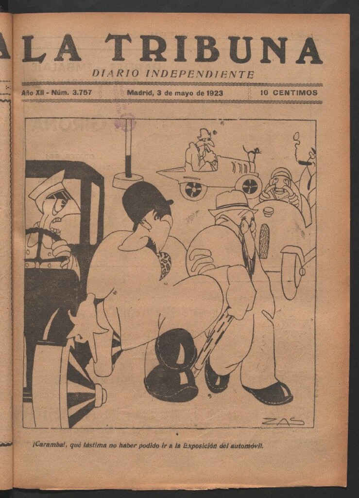 Miniatura de La Tribuna del 3 de mayo de 1923