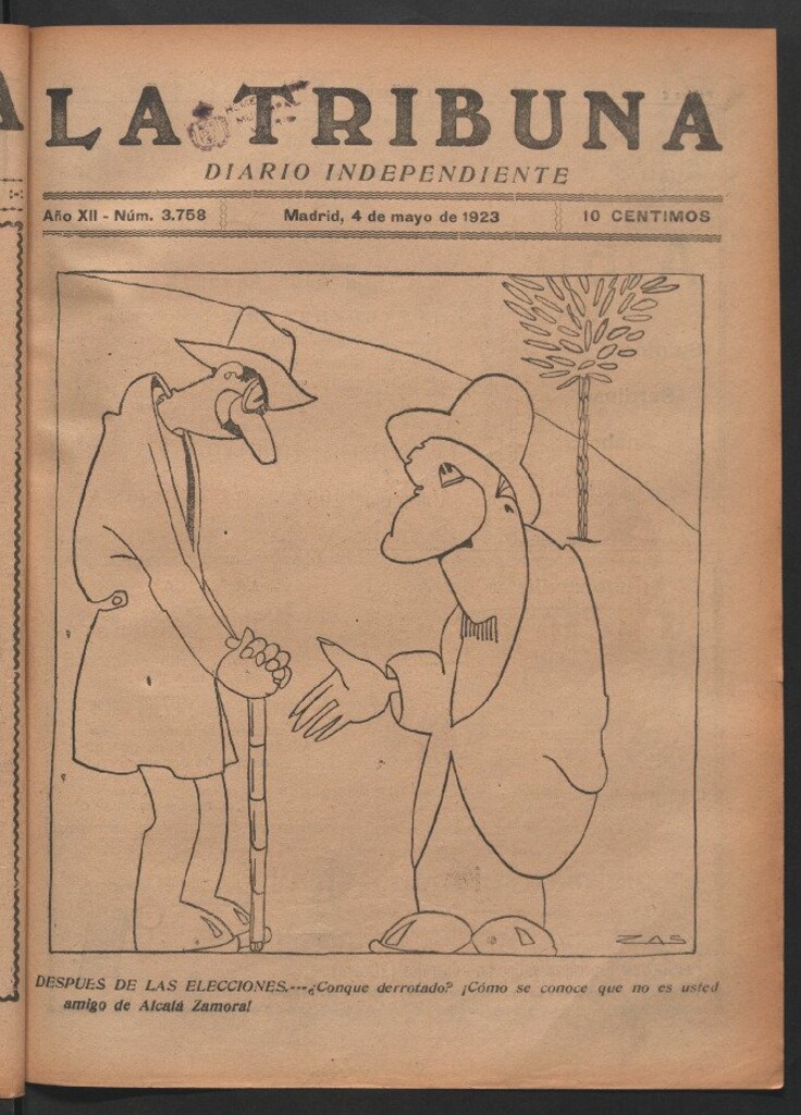 Miniatura de La Tribuna del 4 de mayo de 1923
