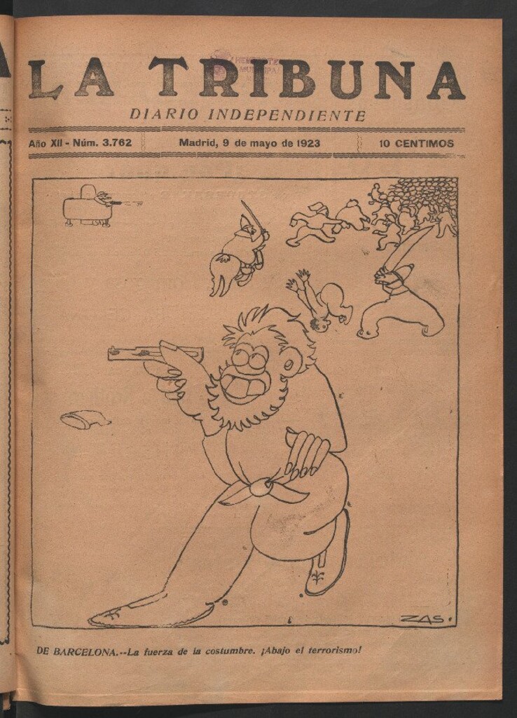 Miniatura de La Tribuna del 9 de mayo de 1923