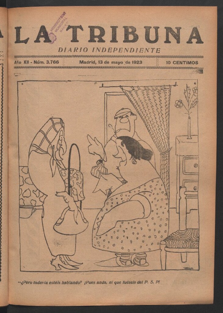 Miniatura de La Tribuna del 13 de mayo de 1923