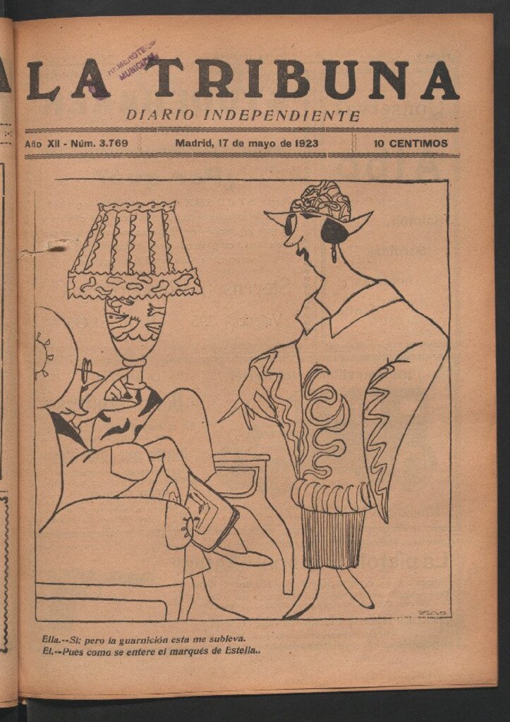 Miniatura de La Tribuna del 17 de mayo de 1923