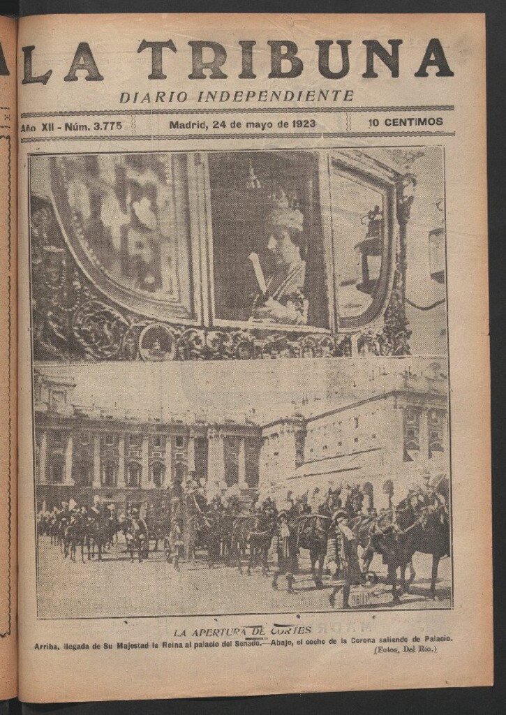 Miniatura de La Tribuna del 24 de mayo de 1923