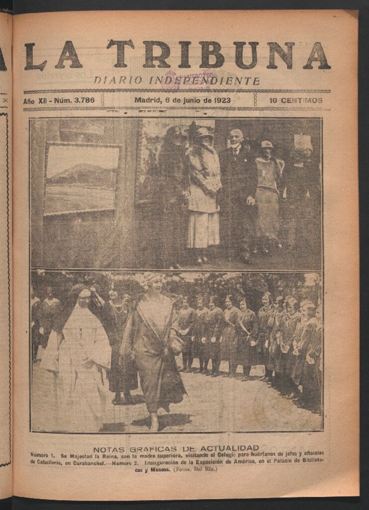 Miniatura de La Tribuna del 6 de junio de 1923