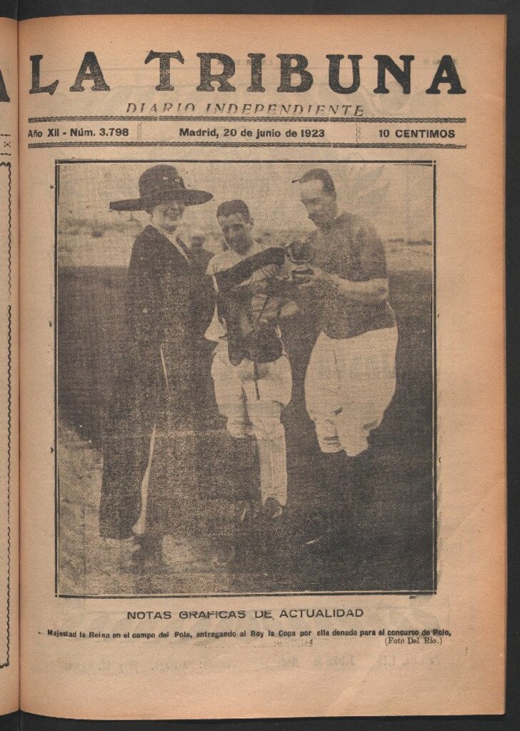 Miniatura de La Tribuna del 20 de junio de 1923