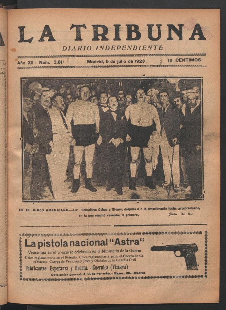 Miniatura de La Tribuna del 5 de julio de 1923