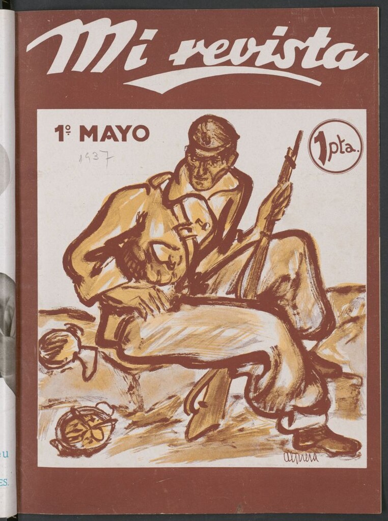 Miniatura de Mi revista : ilustración de actualidades del 1 de mayo de 1937