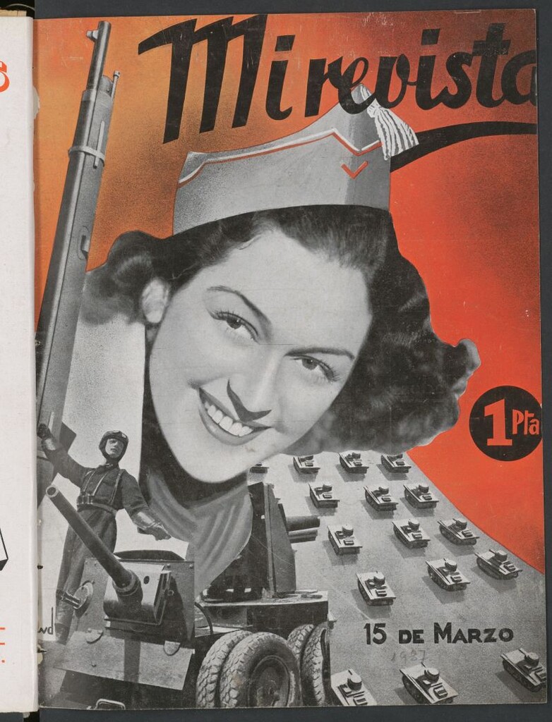 Miniatura de Mi revista : ilustración de actualidades del 15 de marzo de 1937