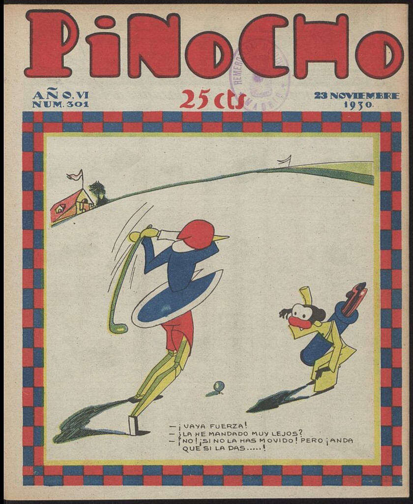Miniatura de Pinocho: semanario infantil, nº 301 del 23 de noviembre de 1930