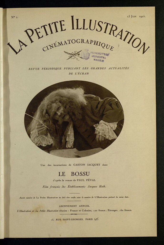 Miniatura de La Petite Illustration Cinematographique del 13 de junio de 1925