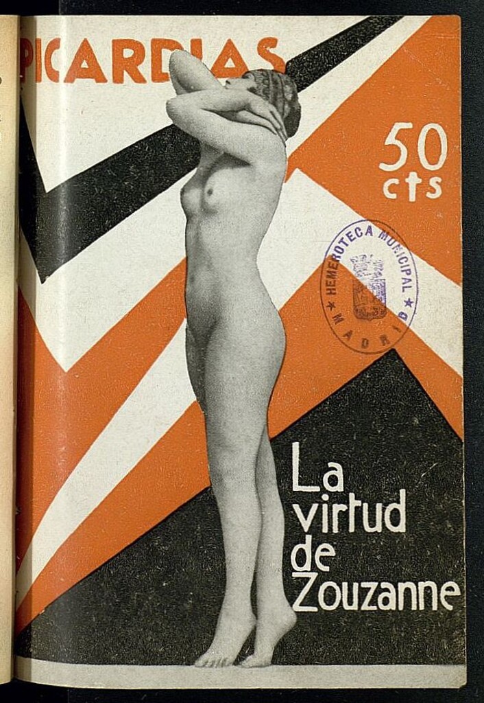 Miniatura de Picardías del año de 1927, La virtud de Zouzanne