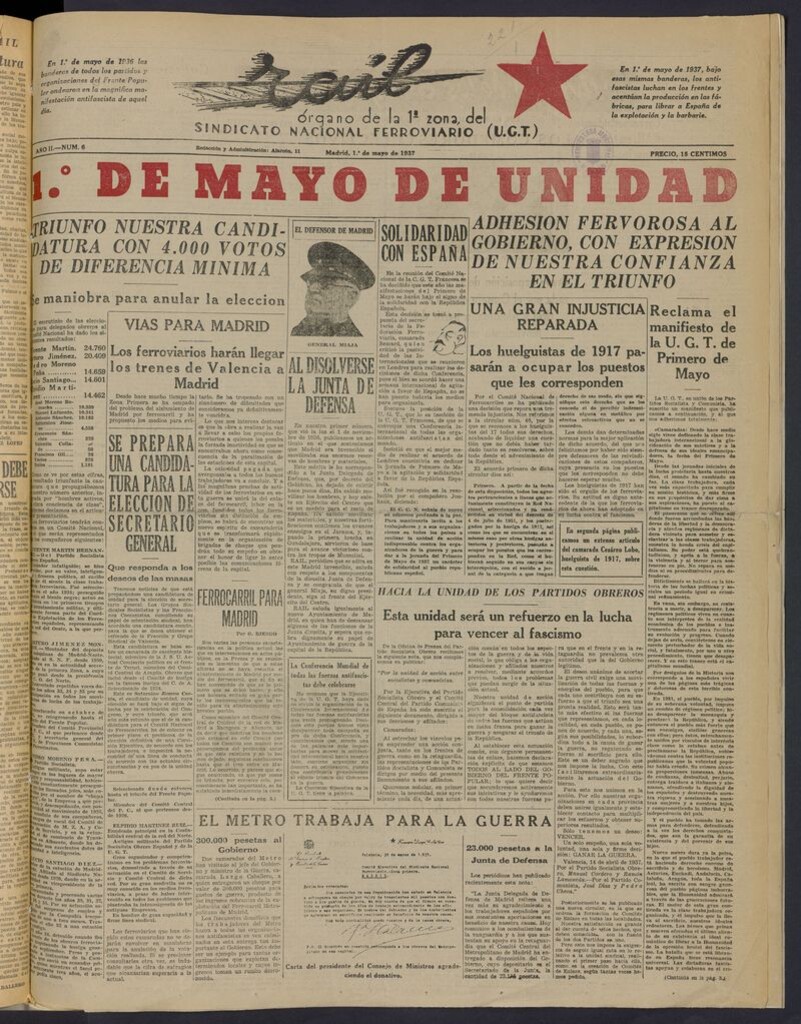 Miniatura de Raíl del 1 de mayo de 1937
