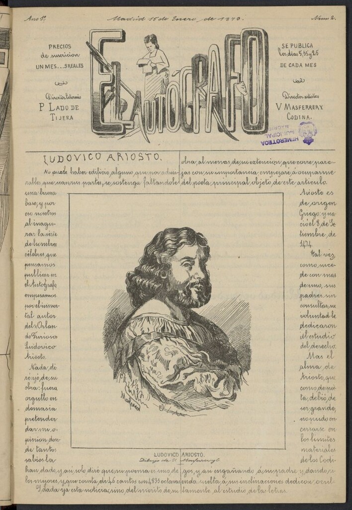 Miniatura de EL Autógrafo del 15 de enero de 1873, nº 2