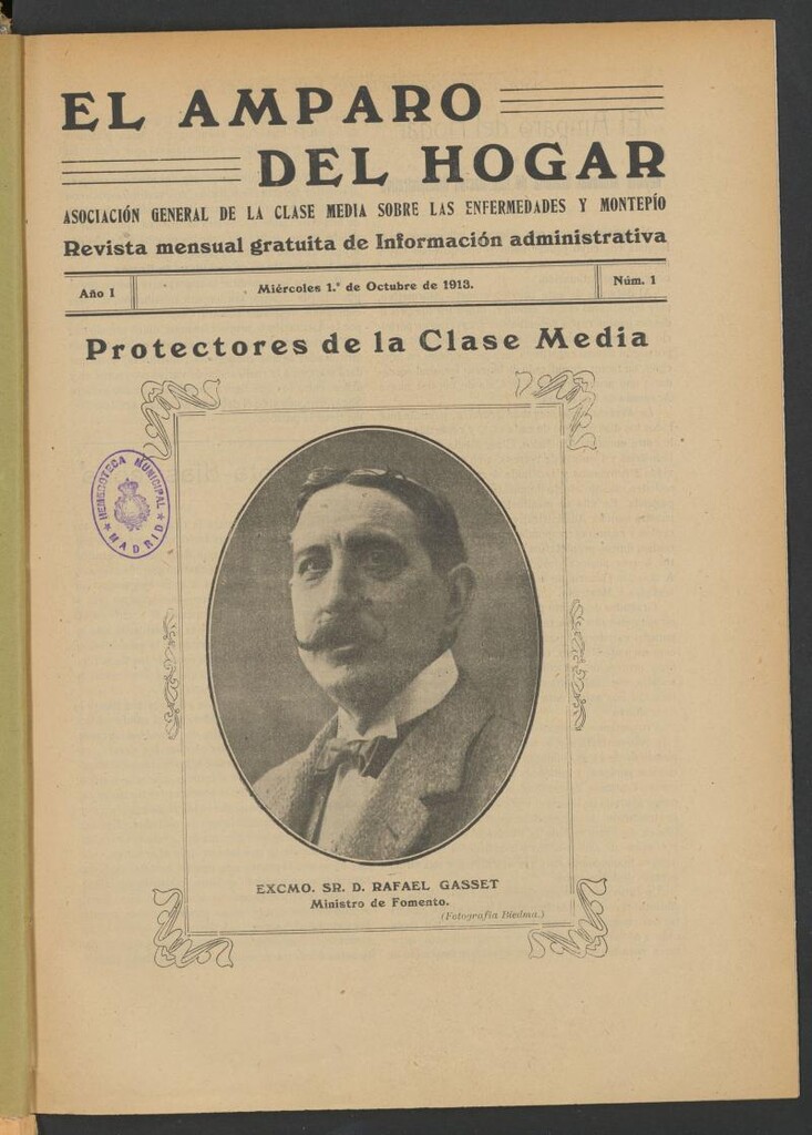 Miniatura de El Amparo del Hogar del 1 de octubre de 1913