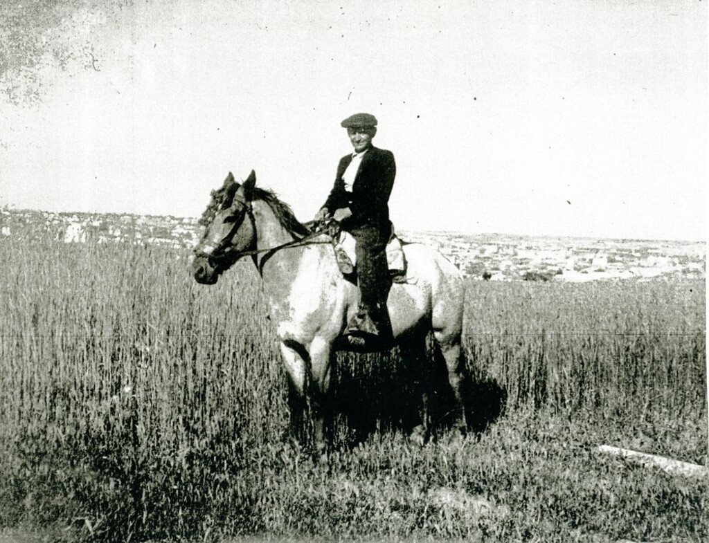 Miniatura de A caballo en las eras