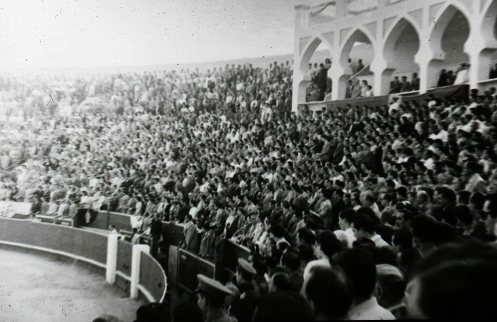 Miniatura de Palco de la presidencia de la segunda plaza de toros de Vista Alegre