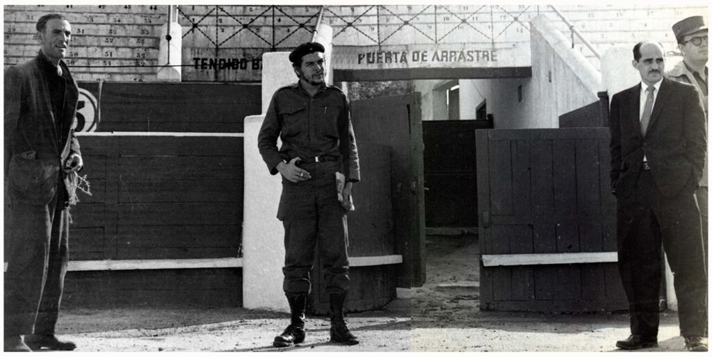 Miniatura de Che Guevara en la Plaza de Toros de Vista Alegre