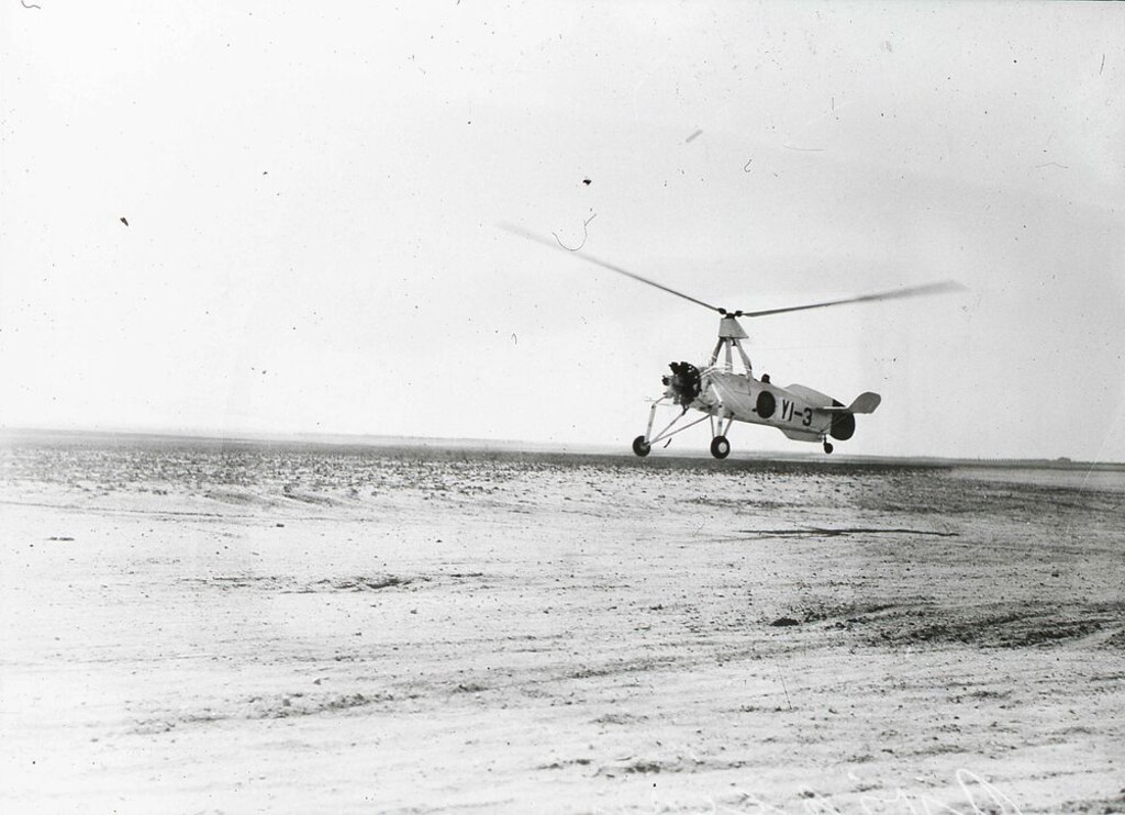 Miniatura de Autogiro de Juan de la Cierva