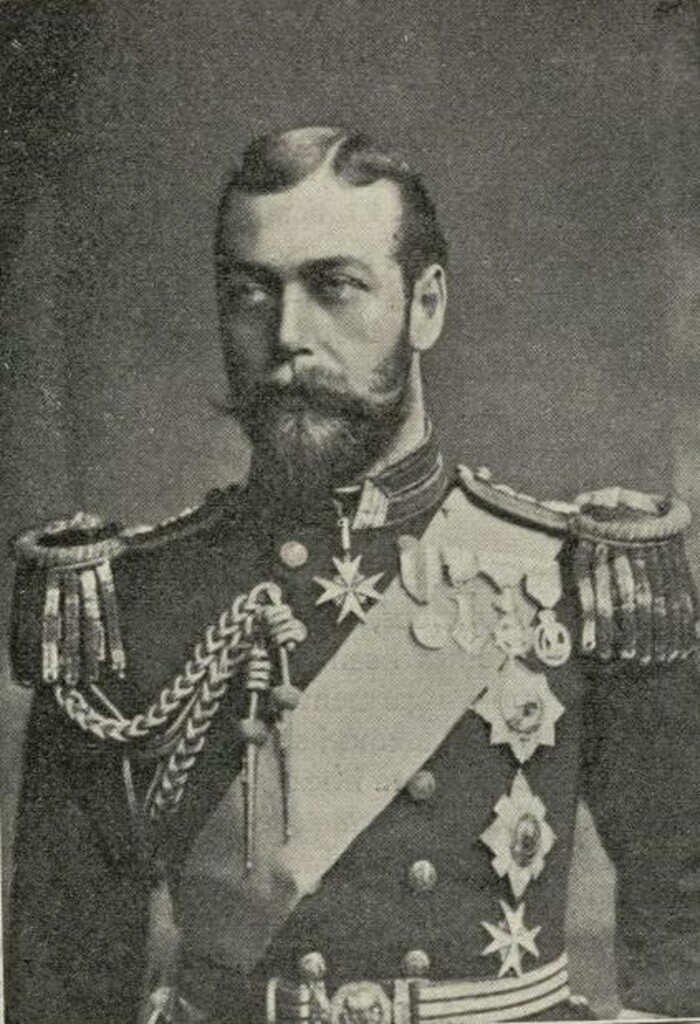 Miniatura de Jorge V, Rey del Reino Unido de la Gran Bretaña, Irlanda y Emperador de la India