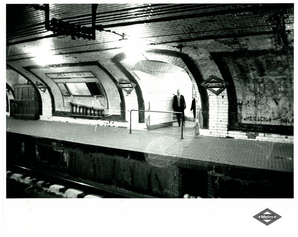 Miniatura de Andén de la Estación de Chamberí