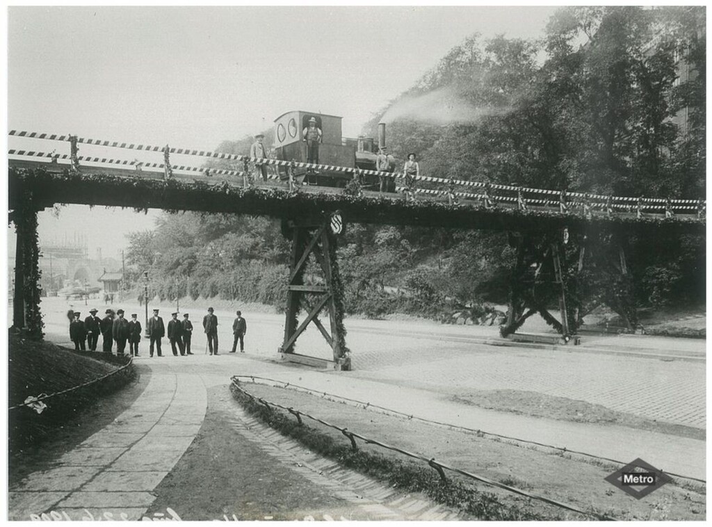 Miniatura de Construcción del Metro de Berlín