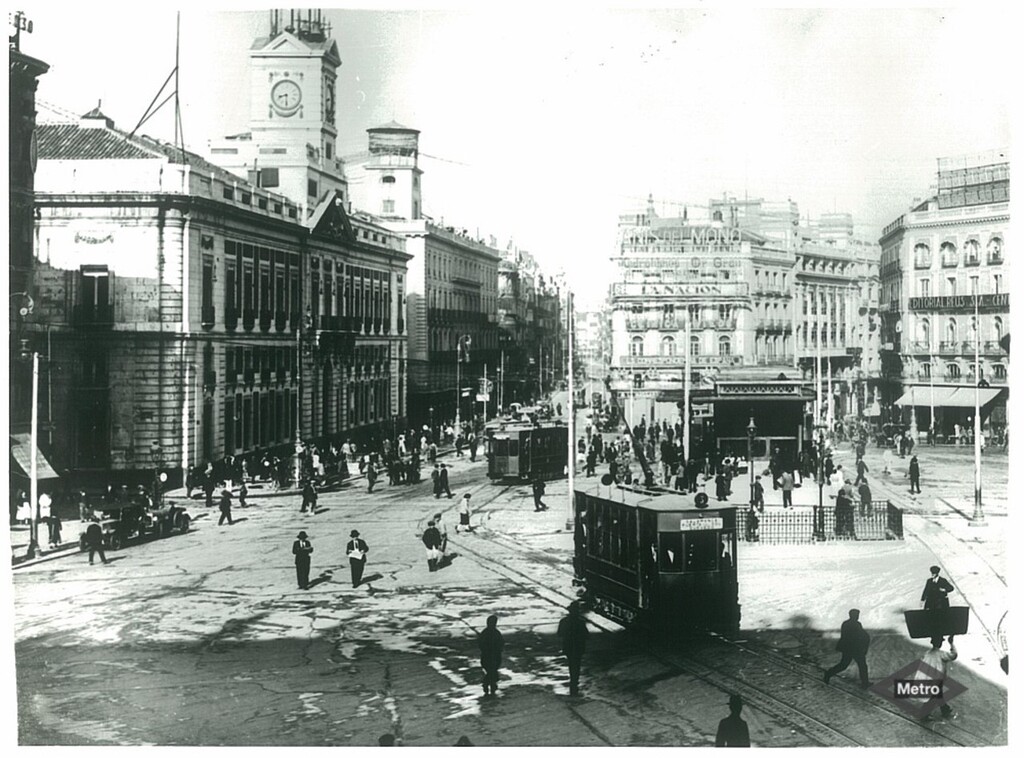 Miniatura de La Puerta del Sol en 1936