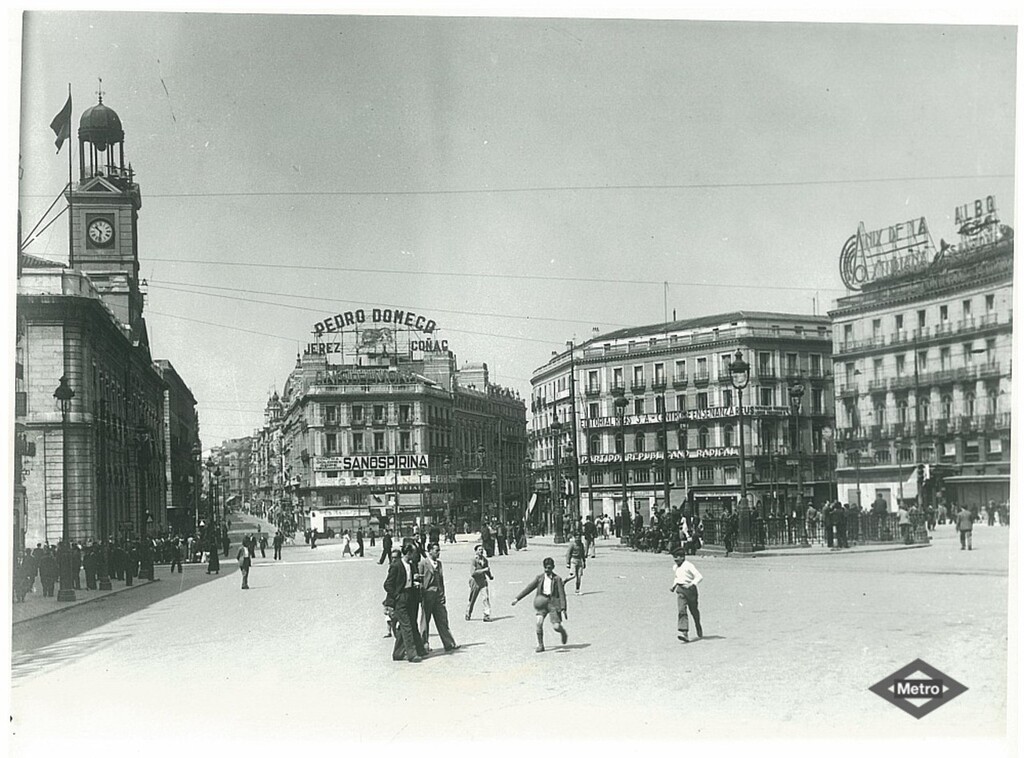 Miniatura de La Puerta del Sol en 1936