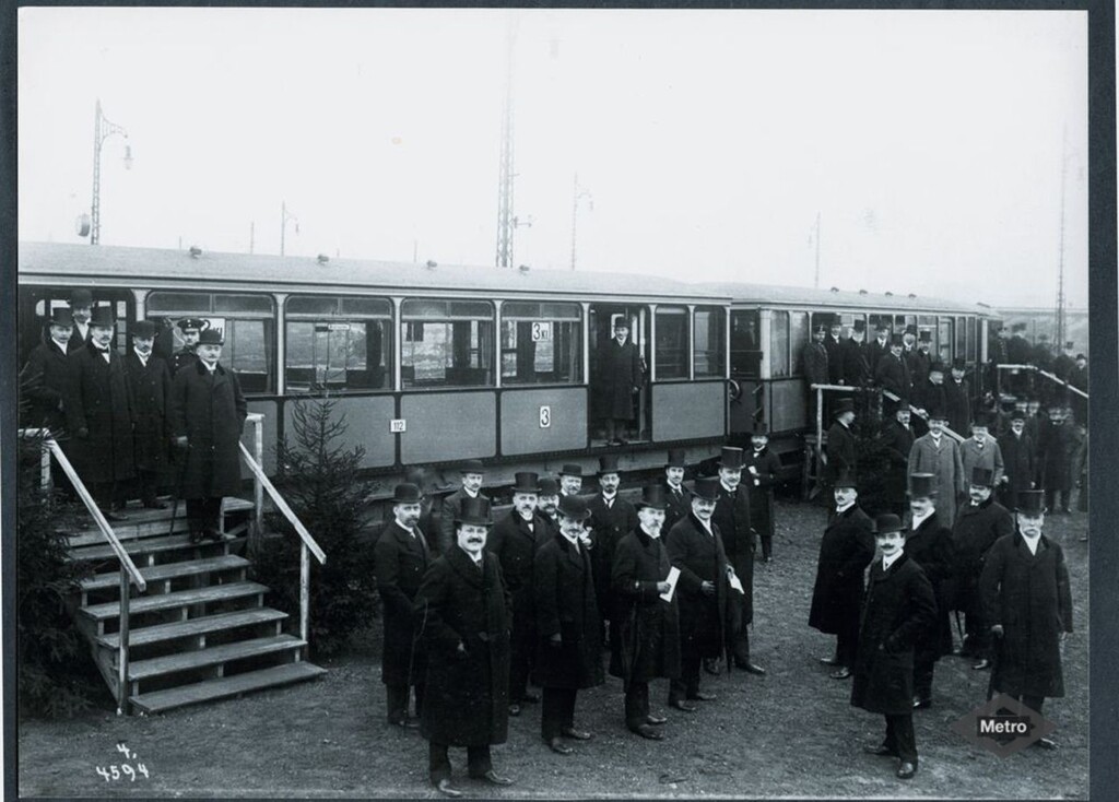 Miniatura de Acto de inauguración del metro de Hamburgo