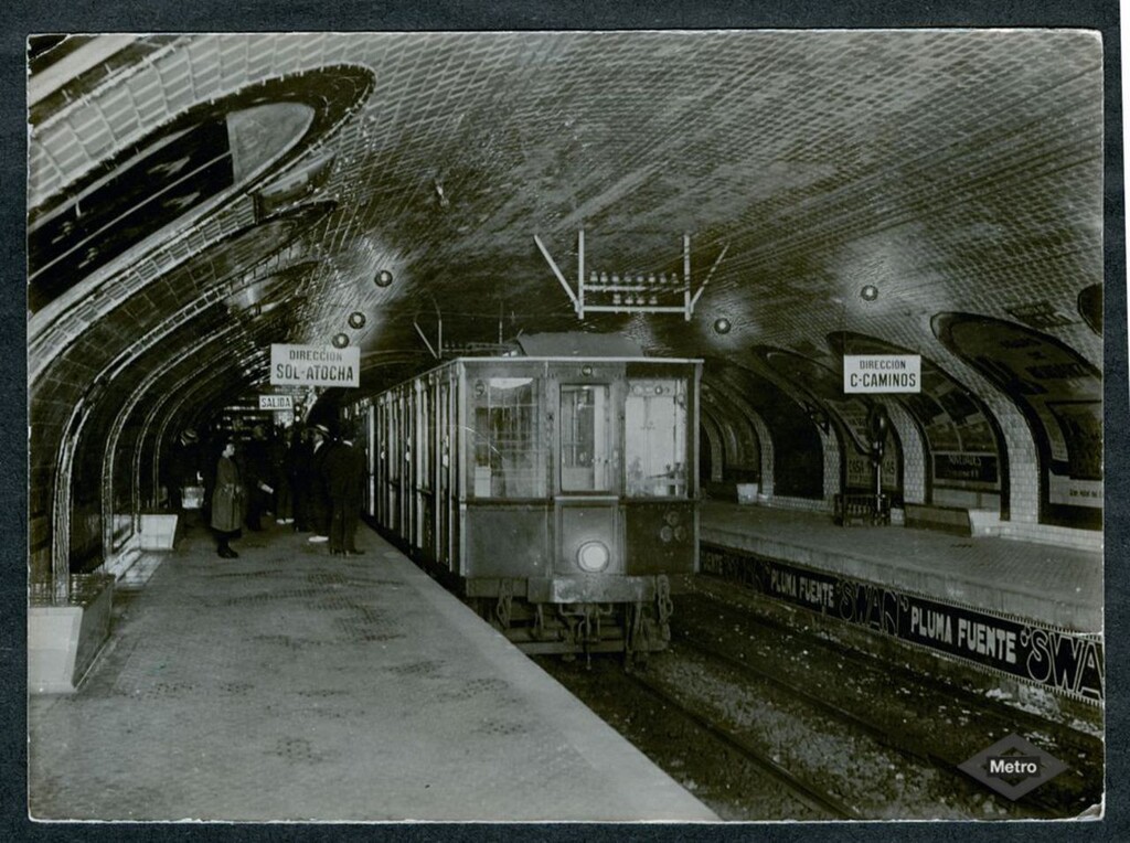 Miniatura de Estación de Metro años 20