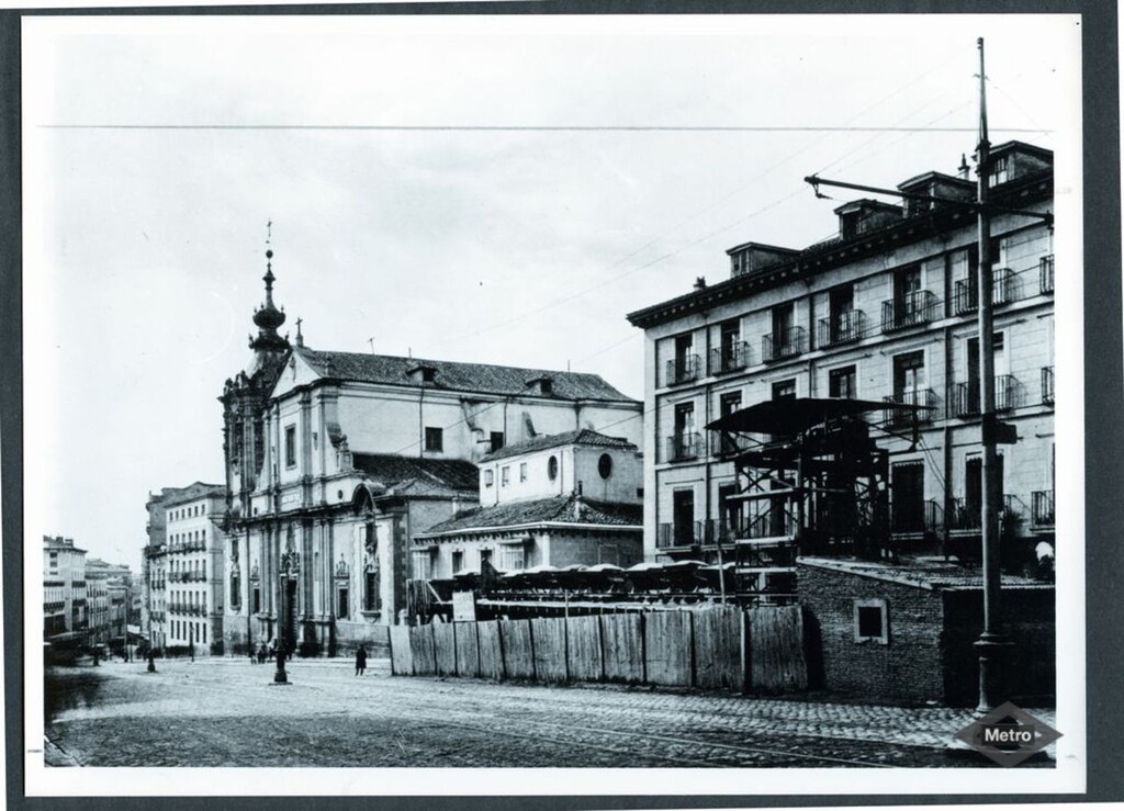 Miniatura de Obras de construcción del Metropolitano Alfonso XIII en San Bernardo