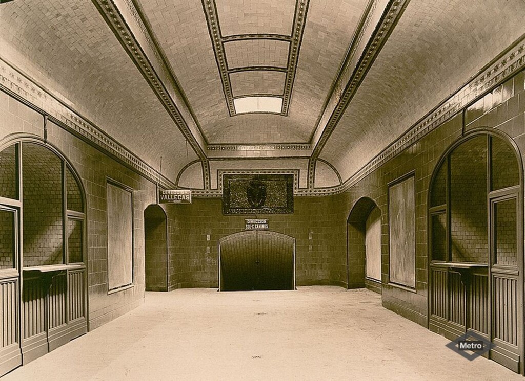 Miniatura de Estación de Metro de Progreso, actual Tirso de Molina
