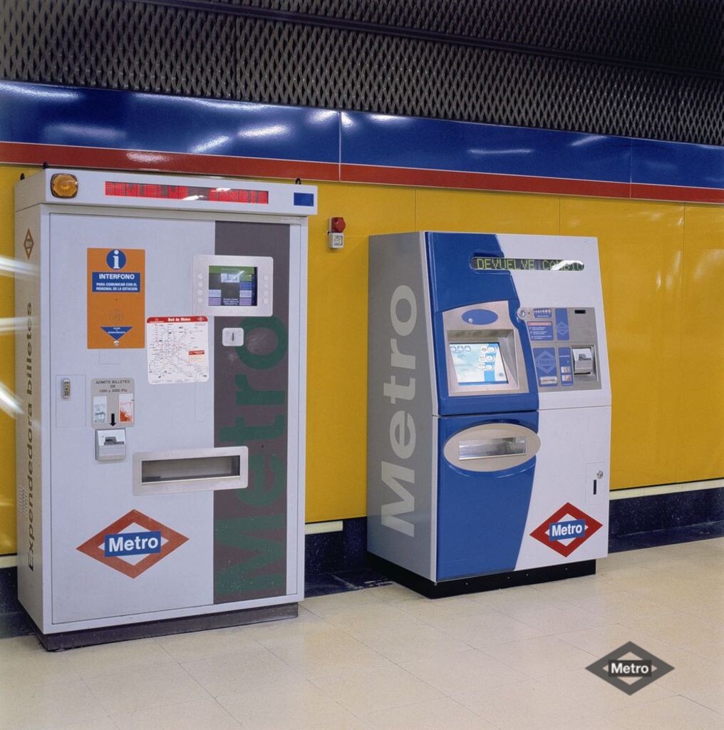 Miniatura de Máquinas expendedoras de billetes