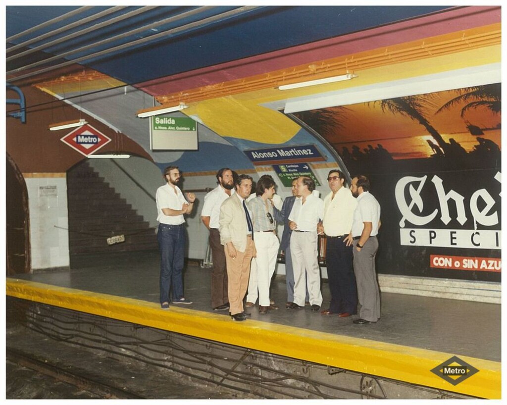 Miniatura de Estación de Alonso Martínez línea 4